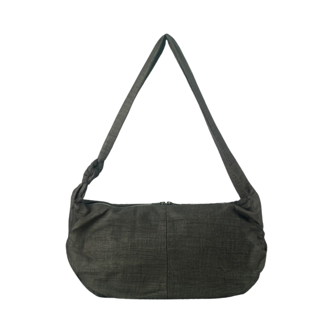 무부 레이어드 슬링 크로스백 블랙(Mou Vous Layered Sling Cross Bag Black)