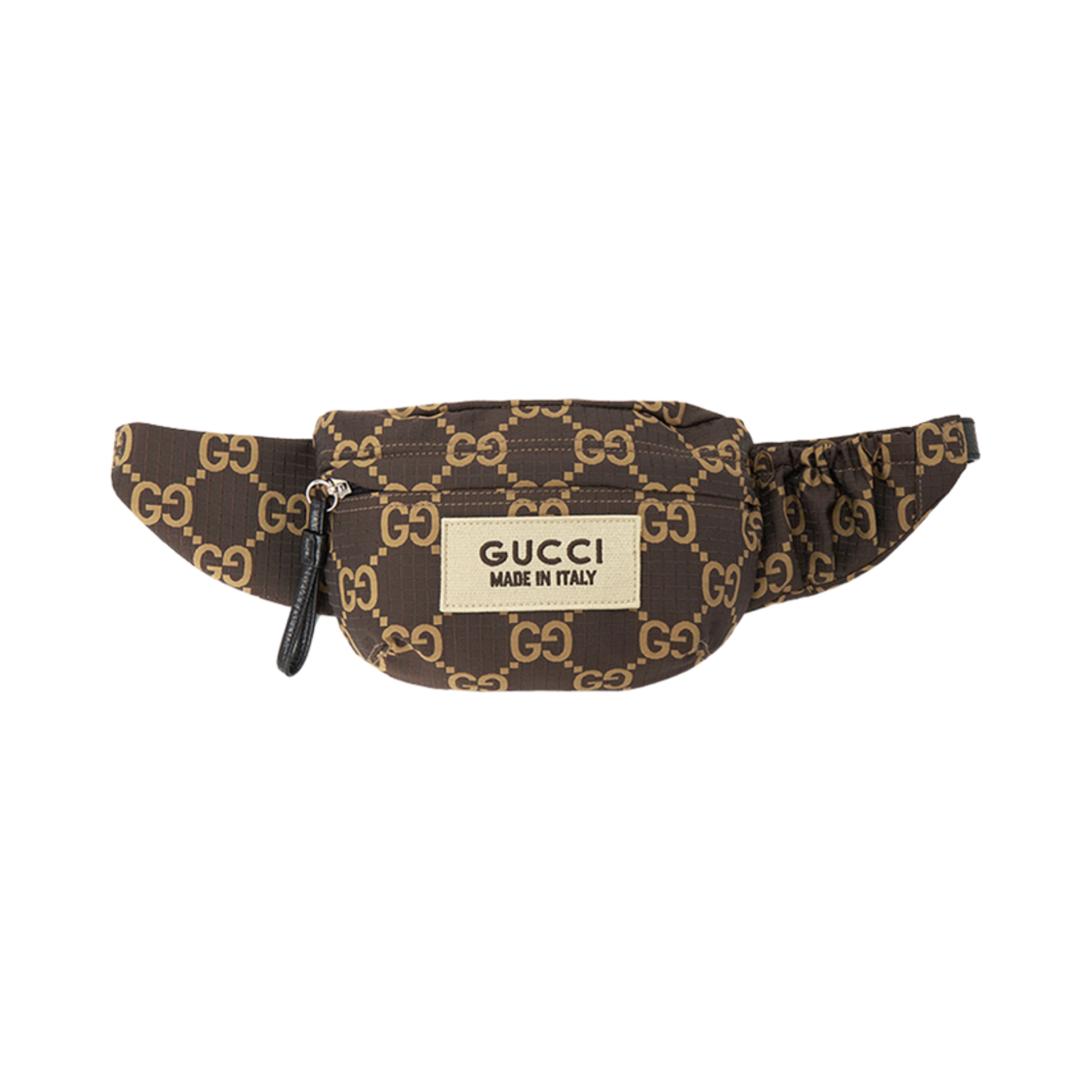 767934-FACPM-9441 Gucci Large GG Belt Bag Ebony Beige