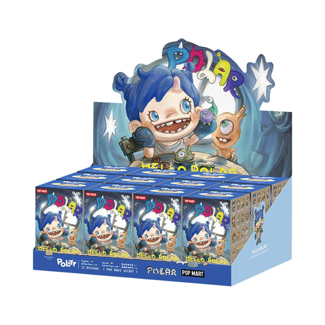 - Pop Mart Hello Polar Season1 Series Sealed Case (12 Blind Boxes)