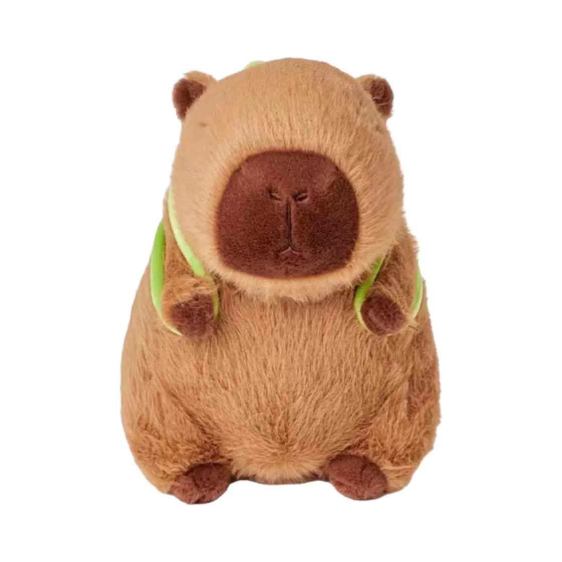 더 그린 파티 카피바라 봉제 인형 브라운(The Green Party Capybara Plush Doll Brown)