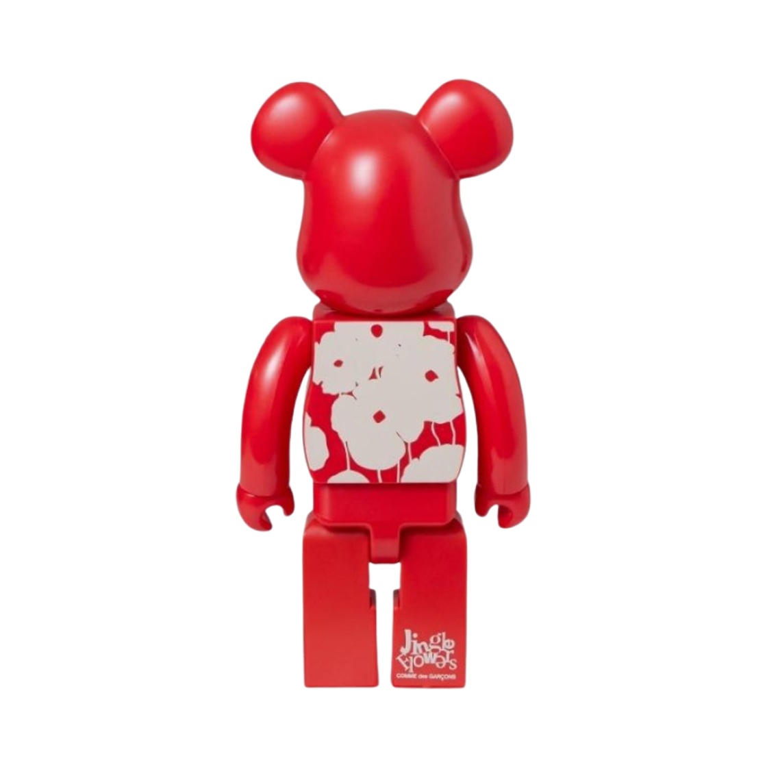 베어브릭 x 꼼데가르송 징글 플라워 400% 레드(Bearbrick x Comme des Garcons Jingle Flowers 400% Red) - 1