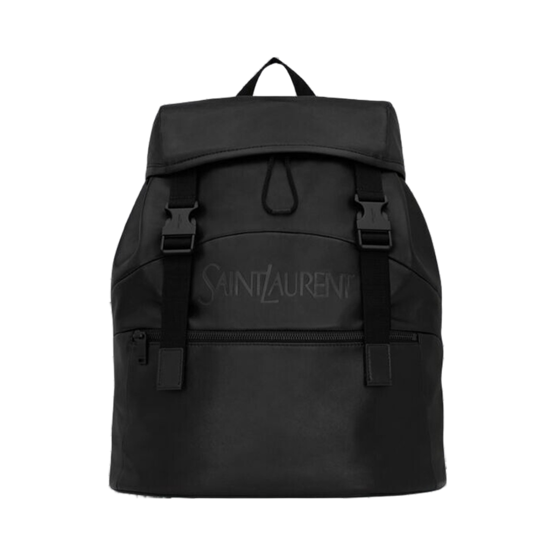 생로랑 백팩 그레인 레더 블랙