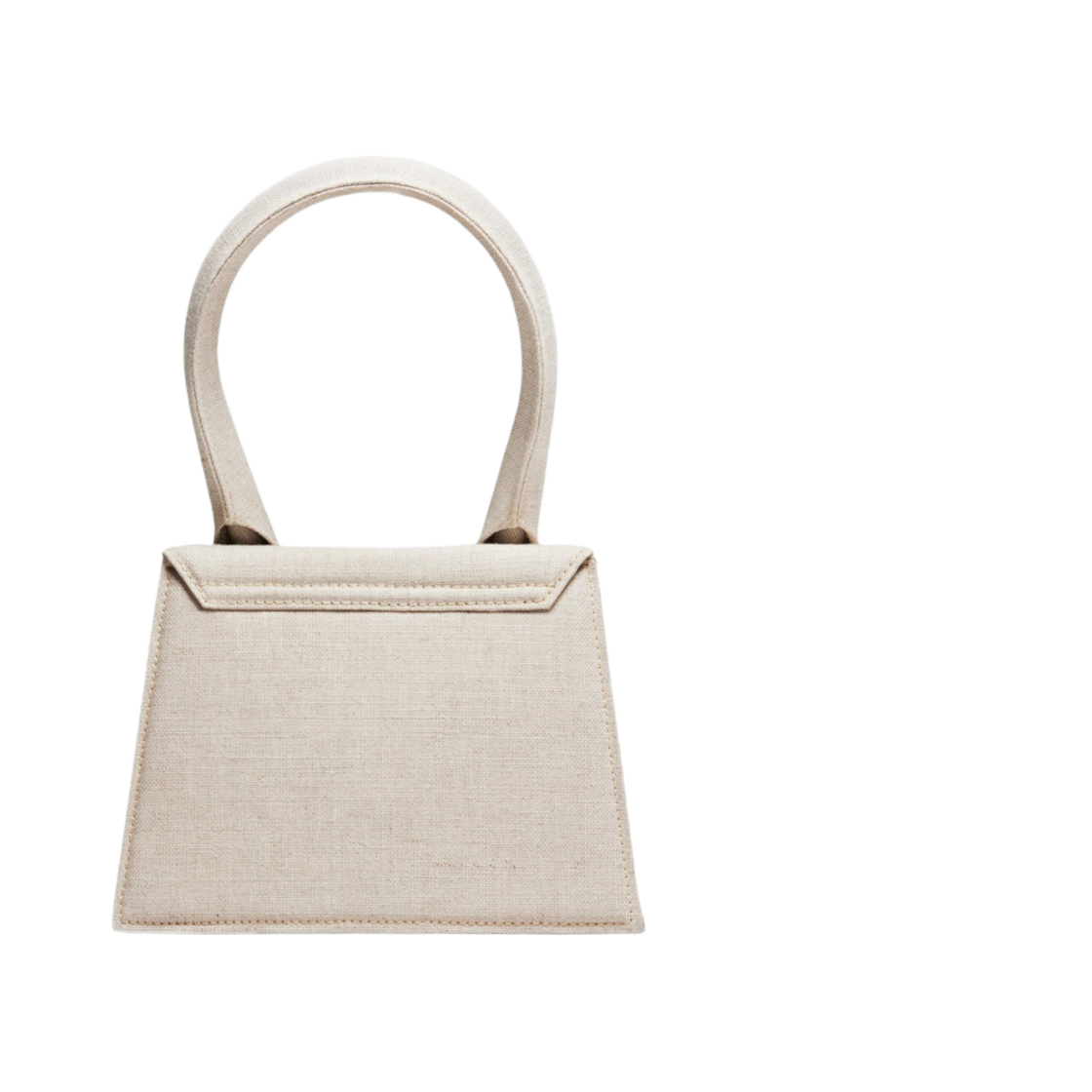 자크뮈스 르 치키토 모옌 시그니쳐 핸드백 라이트 그레이지(Jacquemus Le Chiquito Moyen Signature Handbag Light Greige) - 3