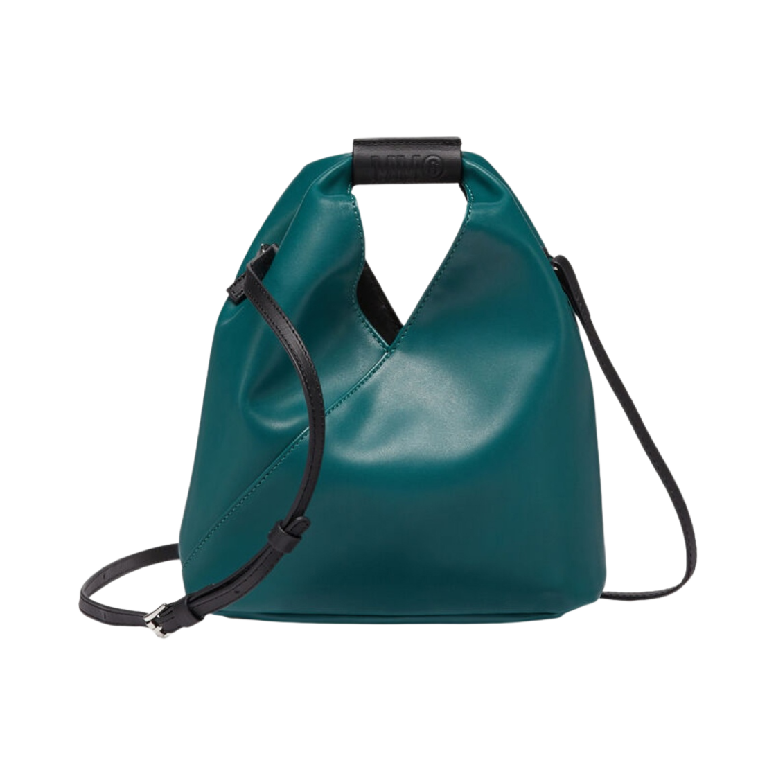 MM6 메종 마르지엘라 재패니즈 포우 레더 백 다크 그린