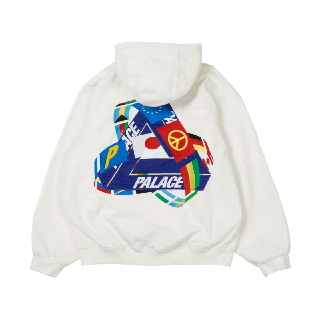 팔라스 트라이플래그 후드 자켓 화이트 - 21SS