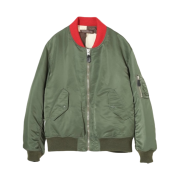 (W) Undercover x Fragment UC2C1207-1 Reversible MA-1 Jacket Khaki