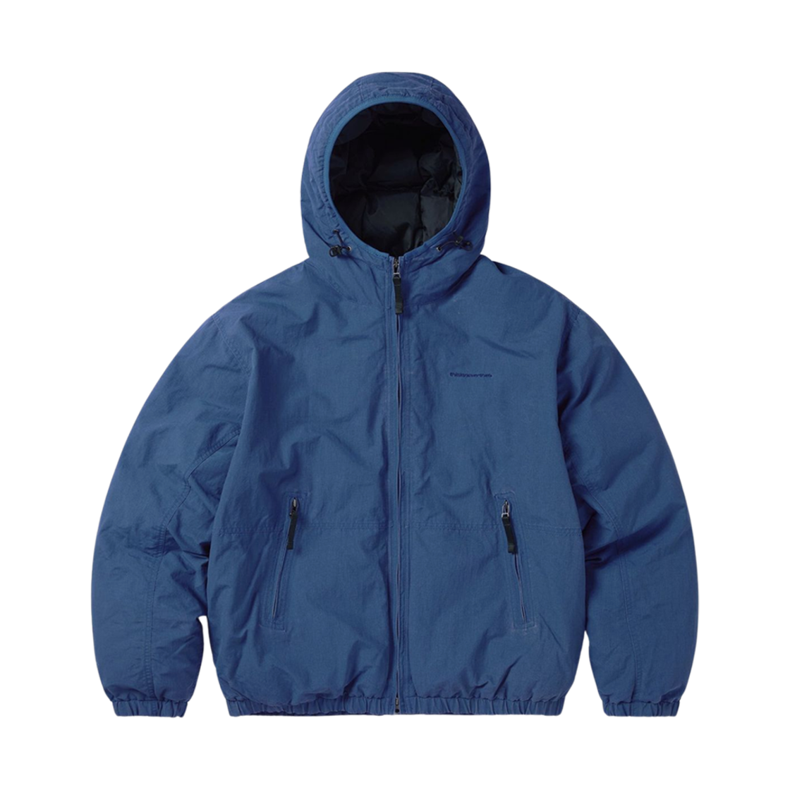 TN243OOWHS07BLU Thisisneverthat Washed Down Puffer Jacket Blue