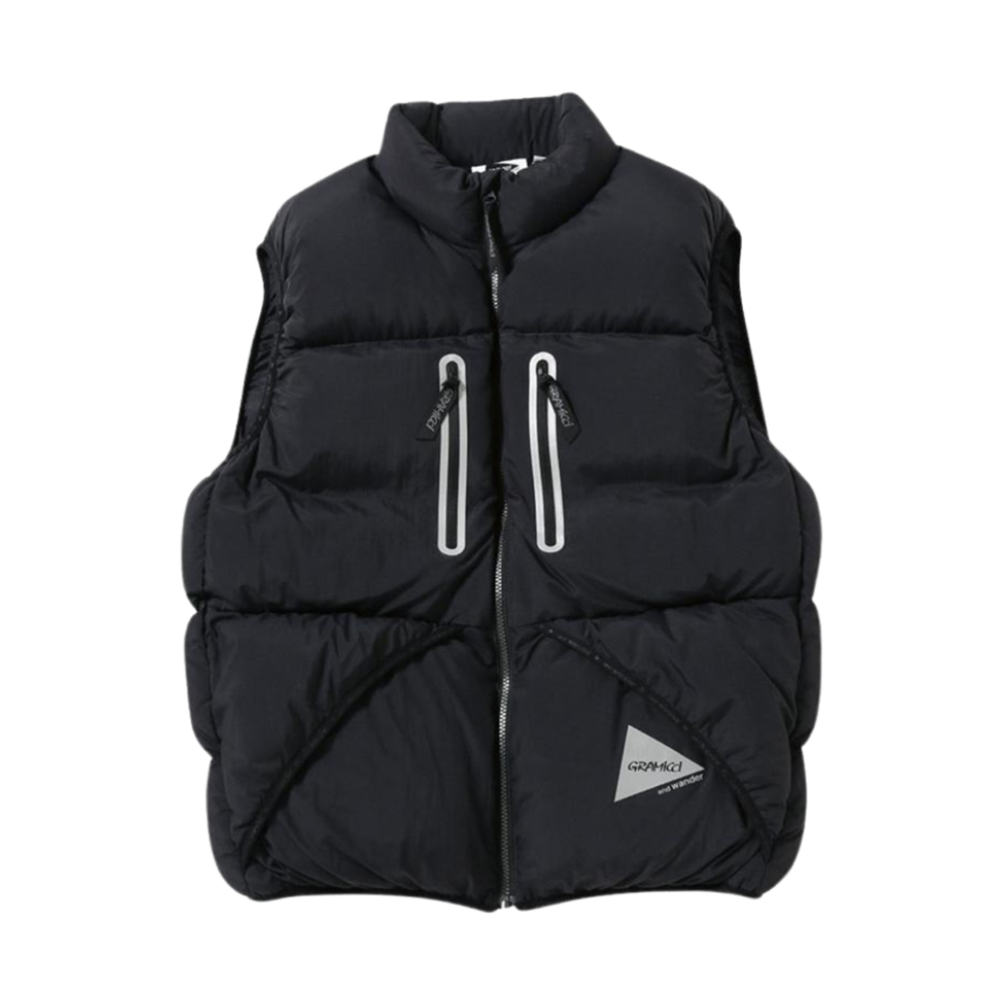 - (W) And Wander x Gramicci Down Vest Black
