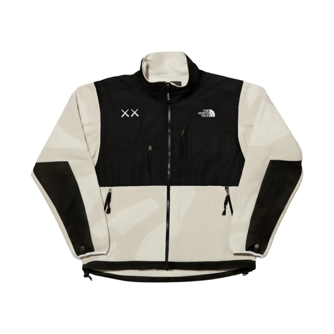 노스페이스 x 카우스 레트로 1995 디날리 자켓 문라이트 아이보리 프린트 - 22FW(The North Face x Kaws Retro 1995 Denali Jacket Moonlight Ivory Print - 22FW) - 1