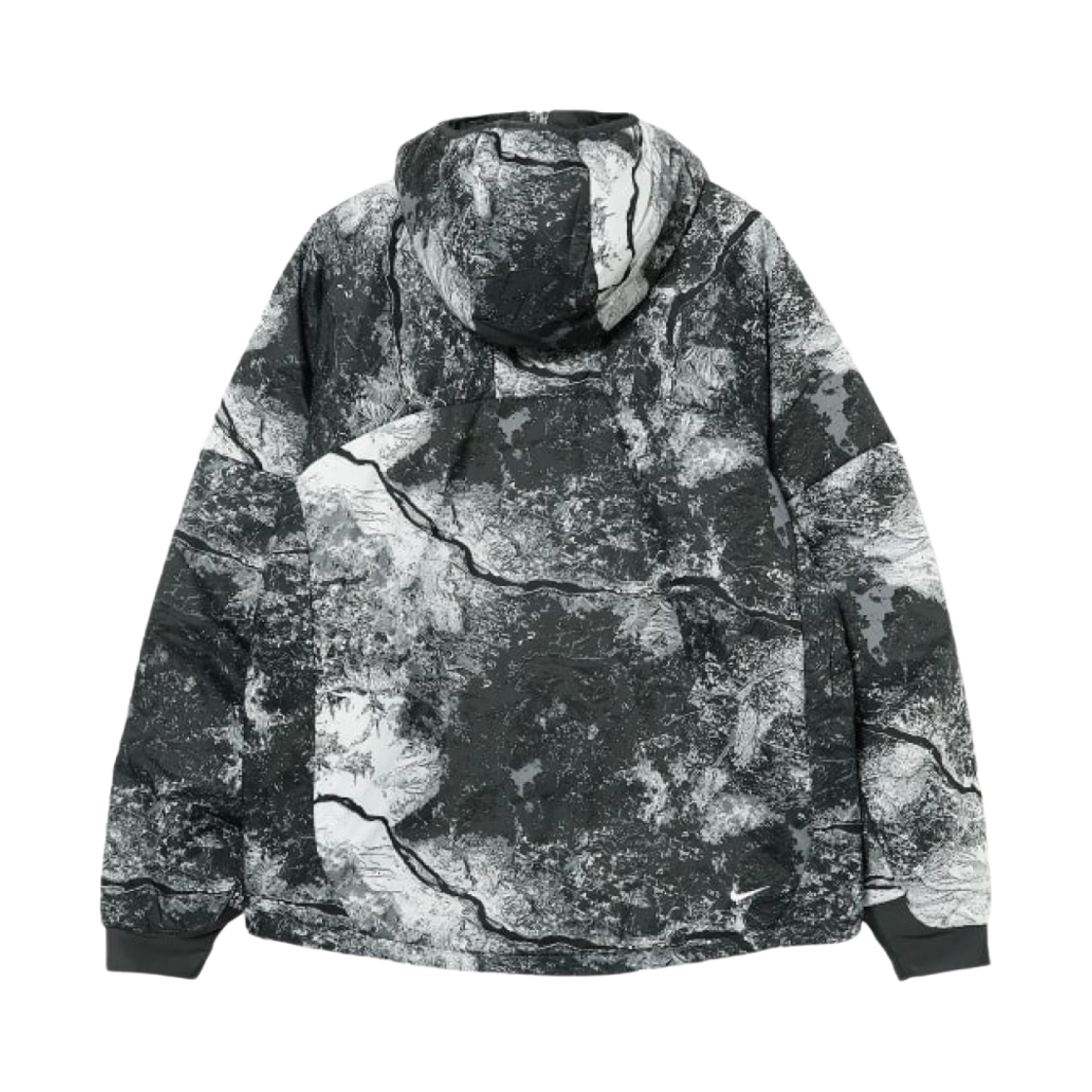 FN7114-060 Nike ACG Therma-Fit ADV Rope De Dope Allover Print Jacket Anthracite - #2