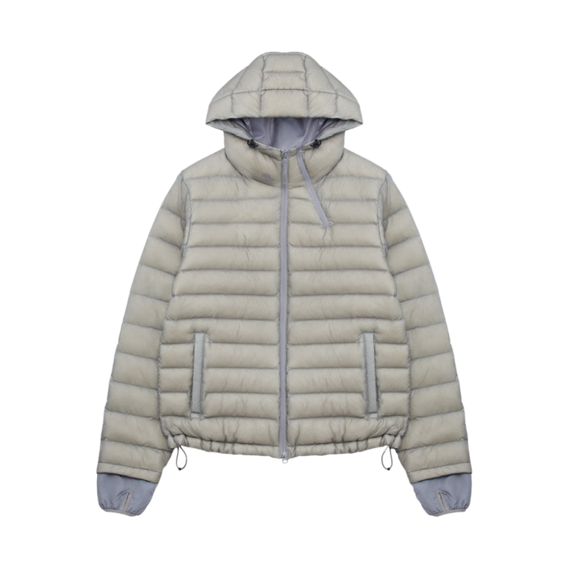 산산기어 서픽스 푸퍼 자켓 그레이 - 24FW(Sansan Gear Suffix Puffer Jacket Grey - 24FW)