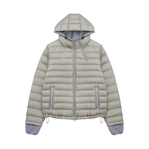 SG2404DP01GR Sansan Gear Suffix Puffer Jacket Grey - 24FW