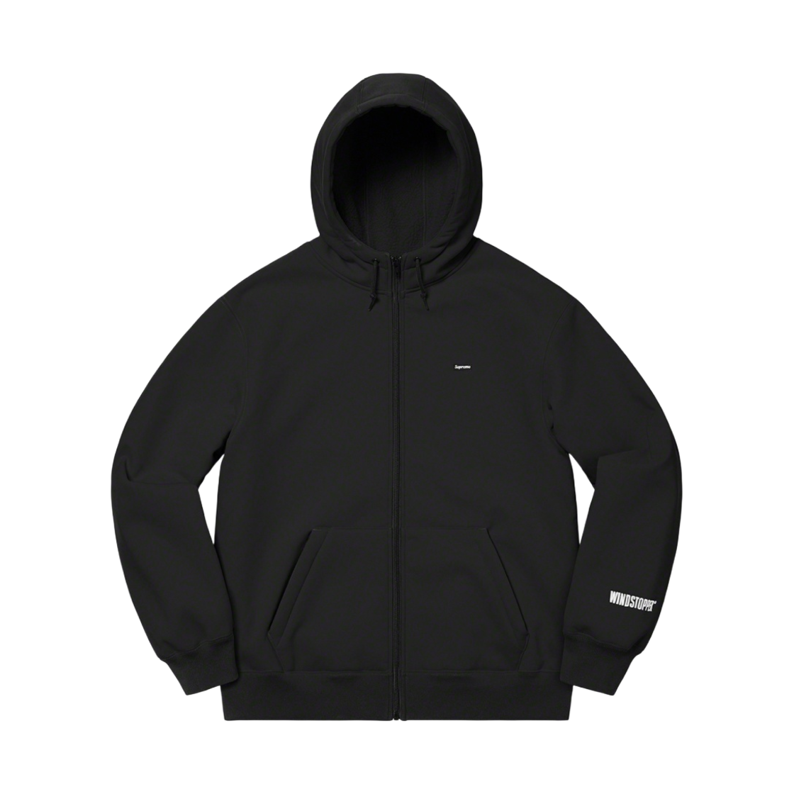 슈프림 윈드스토퍼 집업 후드 스웨트셔츠 블랙 - 20FW(Supreme Windstopper Zip Up Hooded Sweatshirt Black - 20FW) - 1