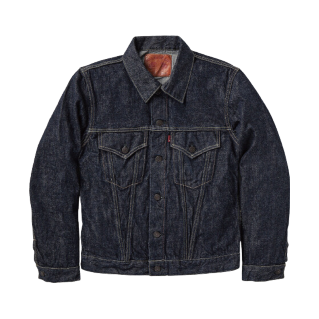 풀카운트 2101XX-20 타입 3 데님 자켓 헤비 온즈 논 워시 인디고 블루(Fullcount 2101XX-20 Type 3 Denim Jacket Heavy oz Non Wash Indigo Blue)