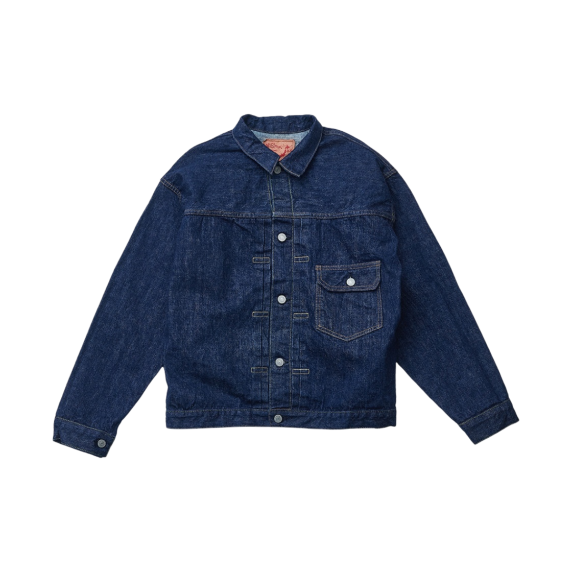 오어슬로우 6011 1st 타입 40S 플리티드 프론트 블라우스 원 워시(Orslow 6011 1st Type 40S Pleated Front Blouse One Wash)