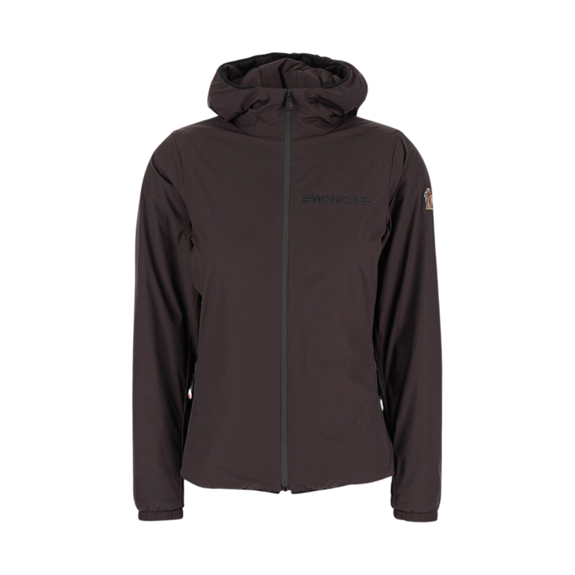 J2-098-1G00001-596H5-48E (W) Moncler Mietres Hooded Jacket Red Brown - 24FW