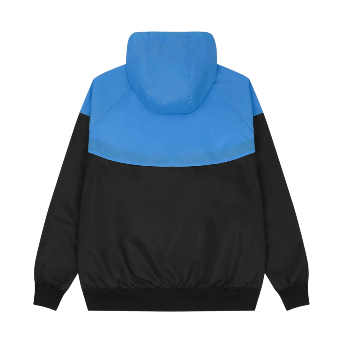 나이키 NSW 윈드러너 후드 자켓 블랙 유니버시티 블루 - US/EU(Nike NSW Windrunner Hoodie Jacket Black University Blue - US/EU) - 2