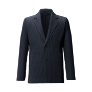 Homme Plisse Issey Miyake Basics Jacket Navy