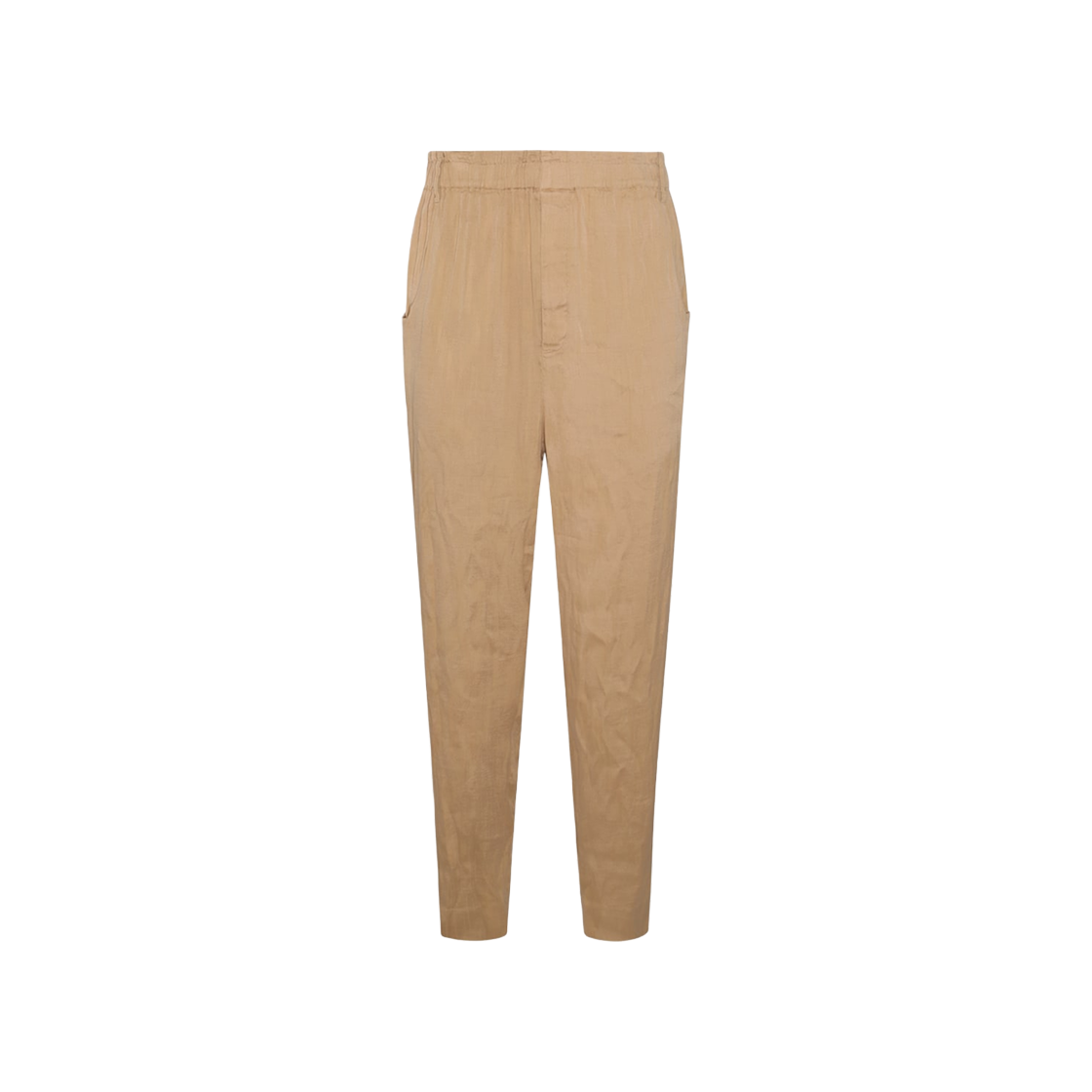 717376-Y2G70-9670 Saint Laurent Silk Pants Dune