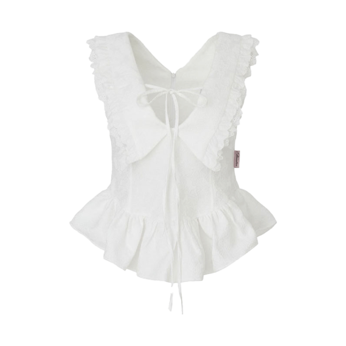 뉴얼린 에리얼 블라우스 화이트(Newalrin Ariel blouse White)