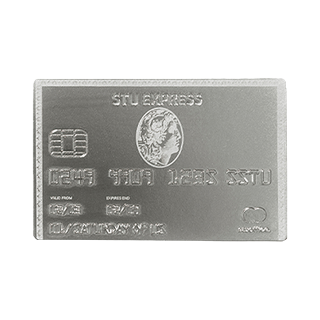 [KREAM 단독] 에스티유 메탈 크레딧 카드 클립([KREAM 단독] STU Metal Credit Card Clip)