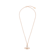 Vivienne Westwood Mayfair Bas Relief Pendant Pink Gold