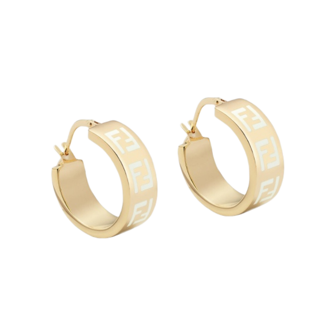 (W) 펜디 포에버 펜디 이어링 골드((W) Fendi Forever Fendi Earrings Gold) - 1