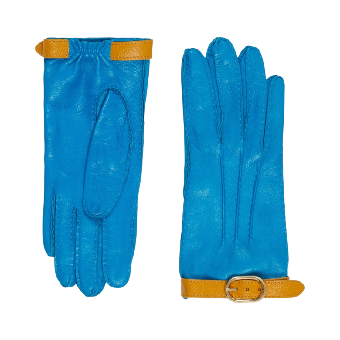 (W) 구찌 x 아디다스 GG 글러브 블루 화이트((W) Gucci x Adidas GG Gloves Blue White) - 1