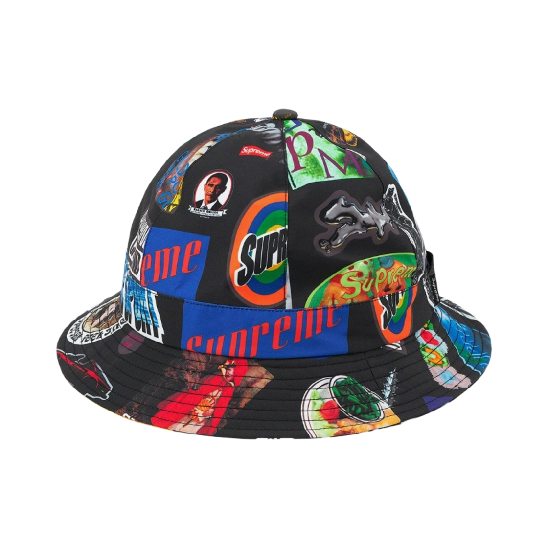 슈프림 고어텍스 벨 햇 블랙 스티커스 - 21SS