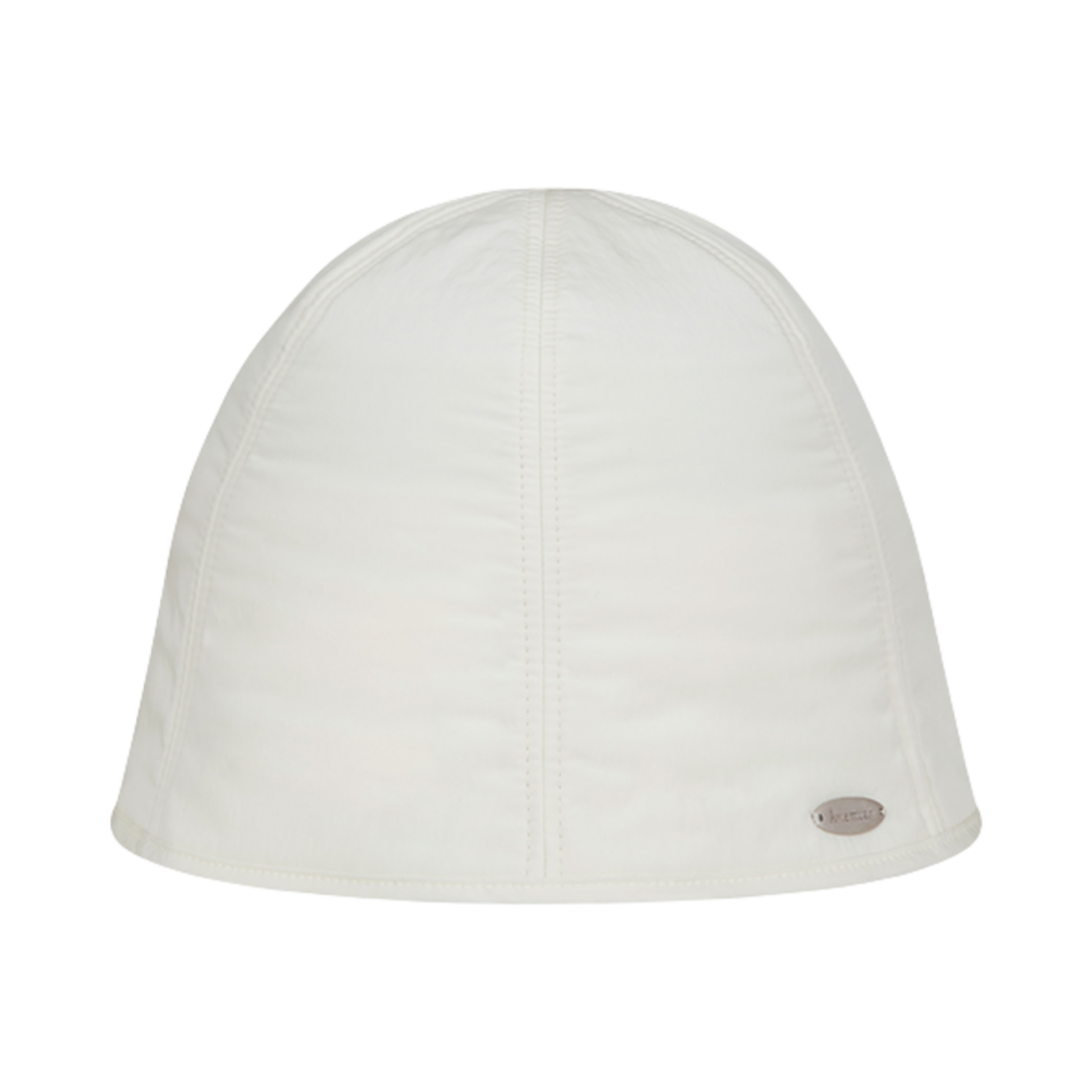 - Aviemuah Padded Nylon Bucket Hat Ivory