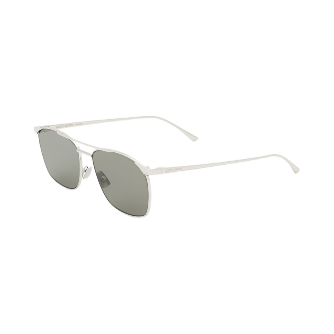822257-Y9969-8100 Saint Laurent SL 796 Sunglasses Silver Grey