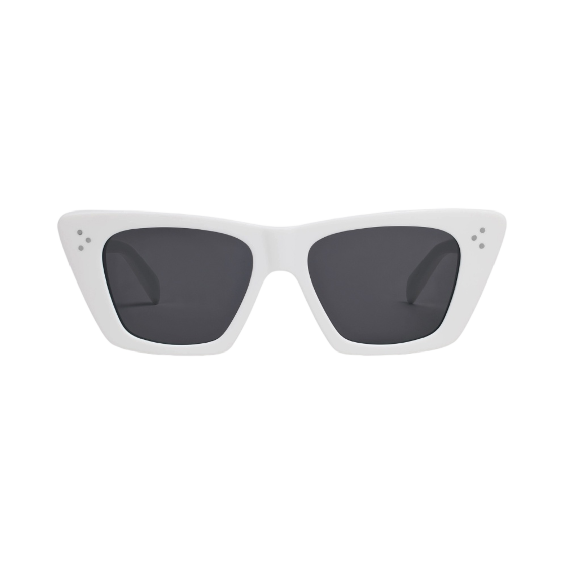 (W) 셀린느 캣 아이 S187 아세테이트 선글라스 화이트((W) Celine Cat Eye S187 Sunglasses in Acetate White) - 1