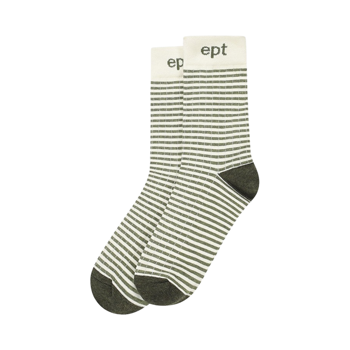 EP4SN3SO66602333 EPT Striped Socks Khaki