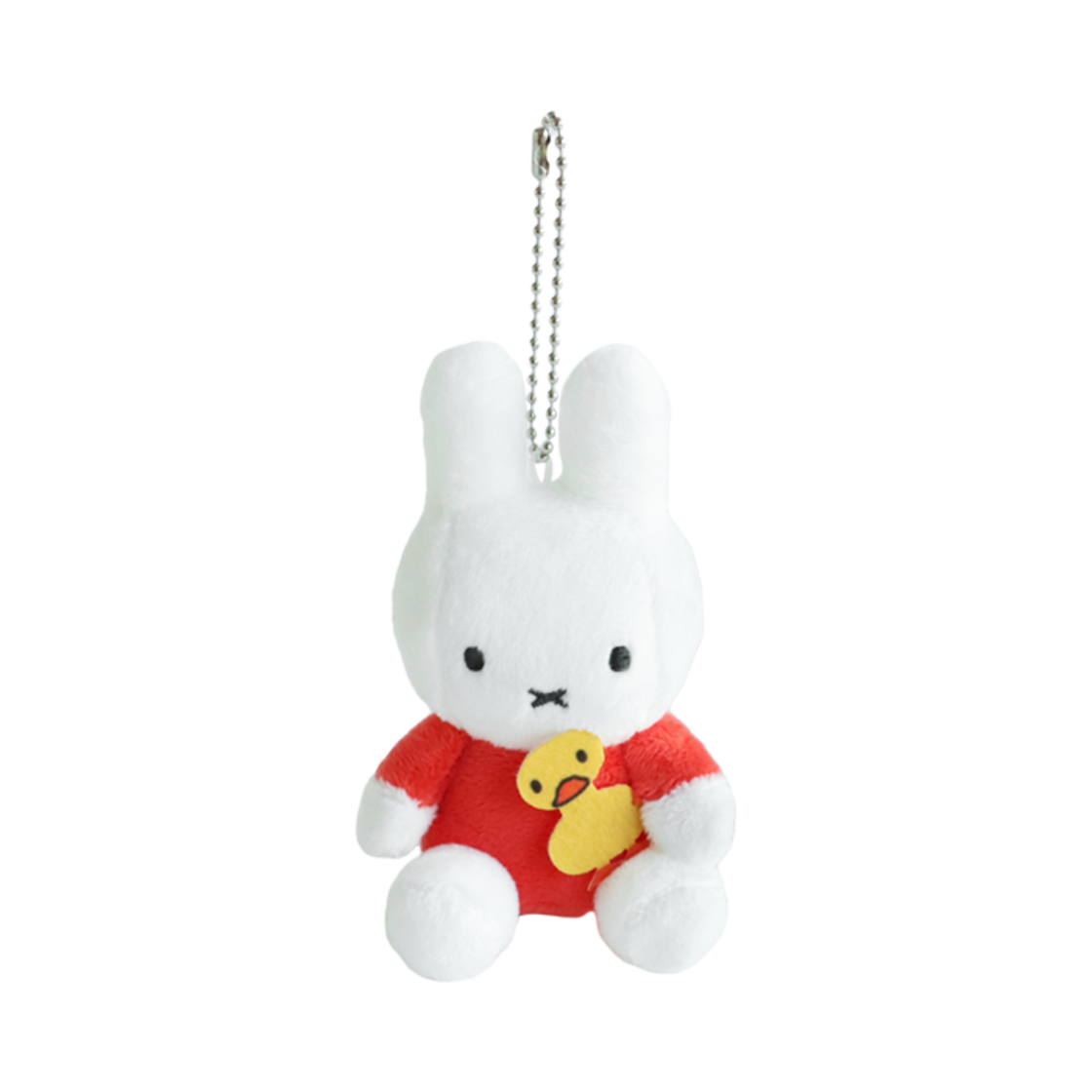 2935-100 Many a Little Miffy In A Duck Mini Key Ring Orange