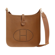 Hermes Evelyne III 33 Bag Clemence & Gold Gold