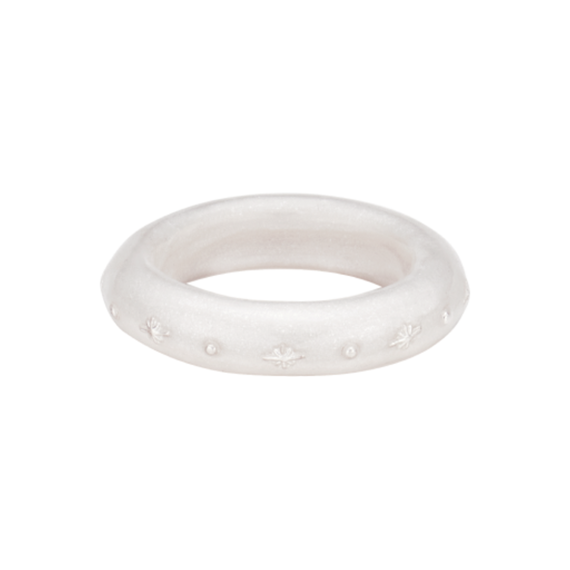 nff366 Nff Dazzling Sky Ring White