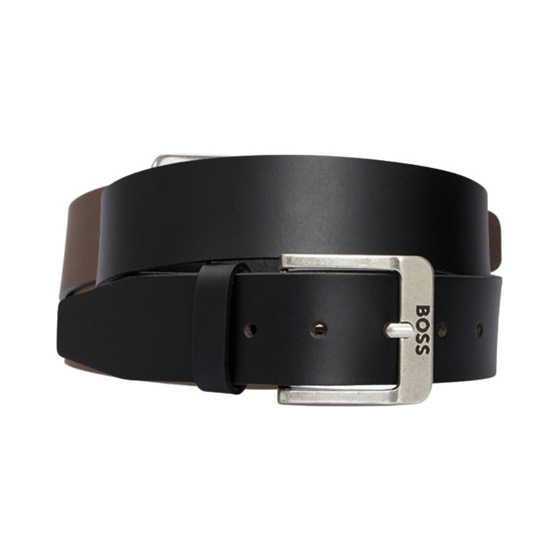 50512795-001 Hugo Boss Jemio Italian Leather Belt Black