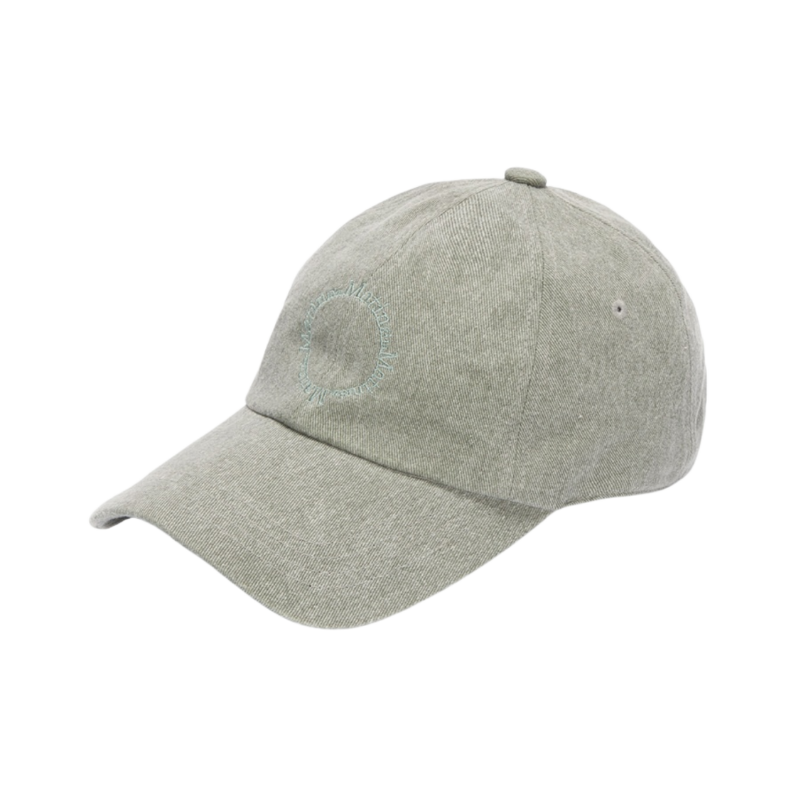 마뗑킴 마카롱 로고 볼캡 카키(Matin Kim Macaron Logo Ball Cap Khaki) - 2