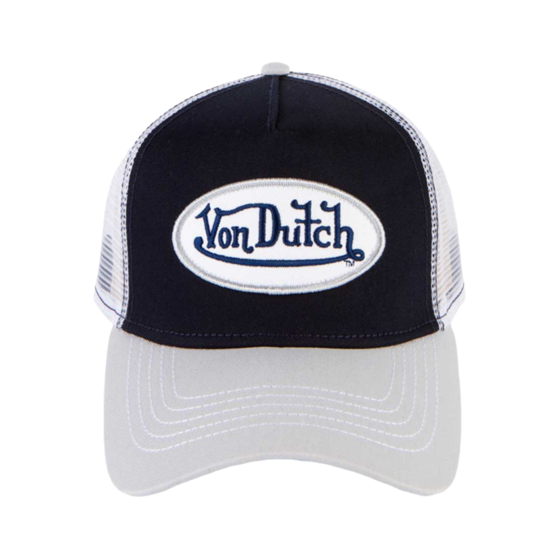 본더치 트러커 네이비 실버(Von Dutch Trucker Navy Silver)