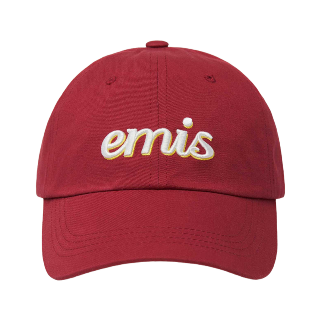 - Emis Layered Logo Ball Cap Red