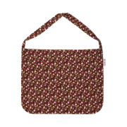 Emis Allover Flower Pattern Eco Bag Brown