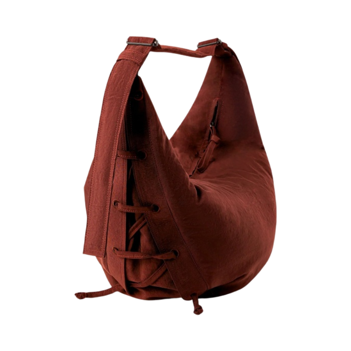 르메르 소프트 게임 백 나일론 캔버스 체리 마호가니(Lemaire Soft Game Bag Nylon Canvas Cherry Mahogany) - 2