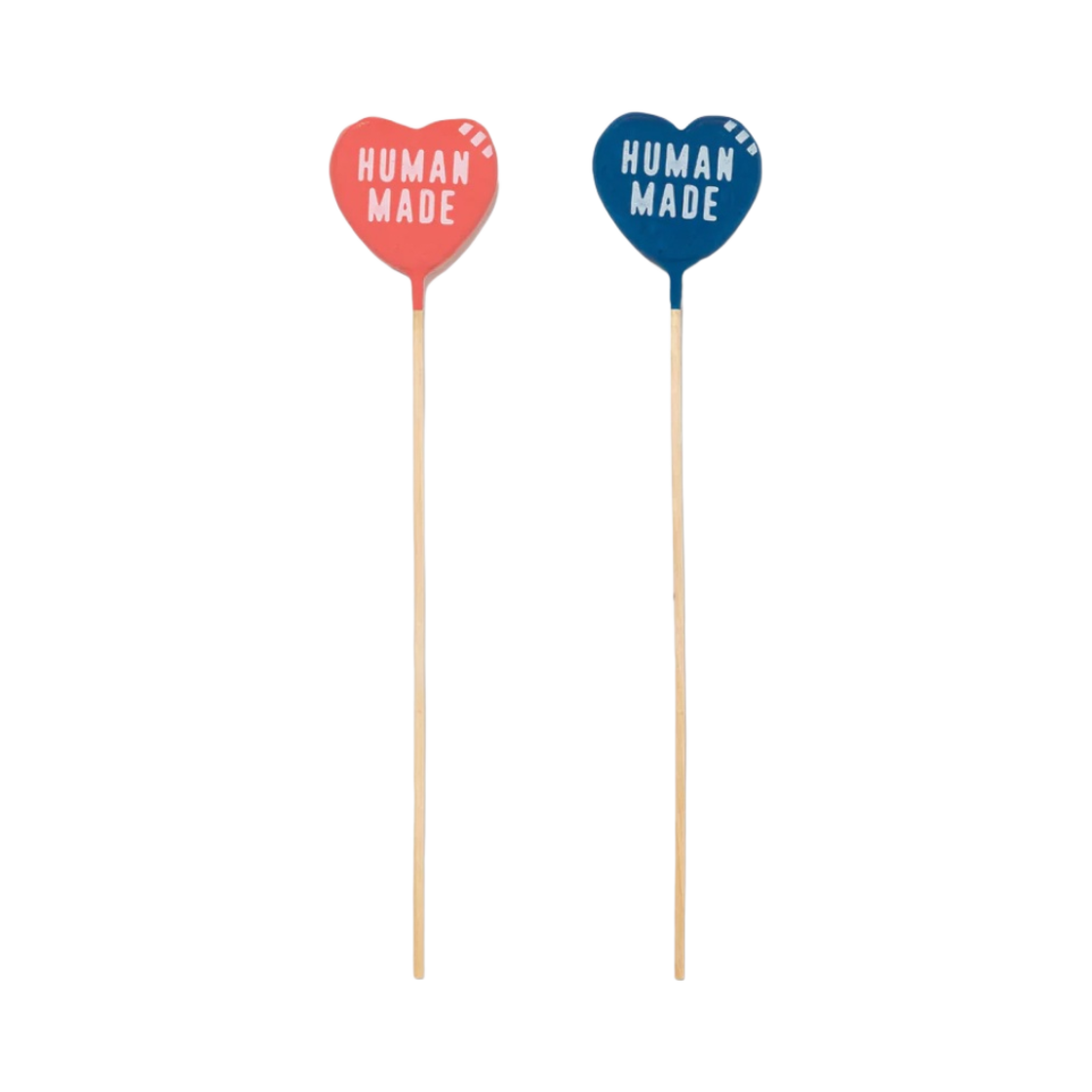 HM27GD149 Human Made Heart Sparklers Red