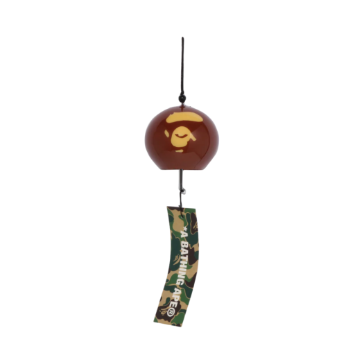 - BAPE Ape Face Japanese Wind Chime Brown