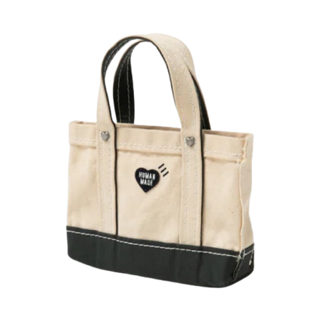 휴먼 메이드 헤비 캔버스 미니 숄더 토트 네이비(Human Made Heavy Canvas Mini Shoulder Tote Navy) - 3