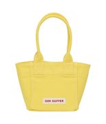 Der Koffer Shopper Canvas Mini Bag Neon Yellow