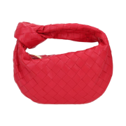 Bottega Veneta Mini Leather Jodie Red