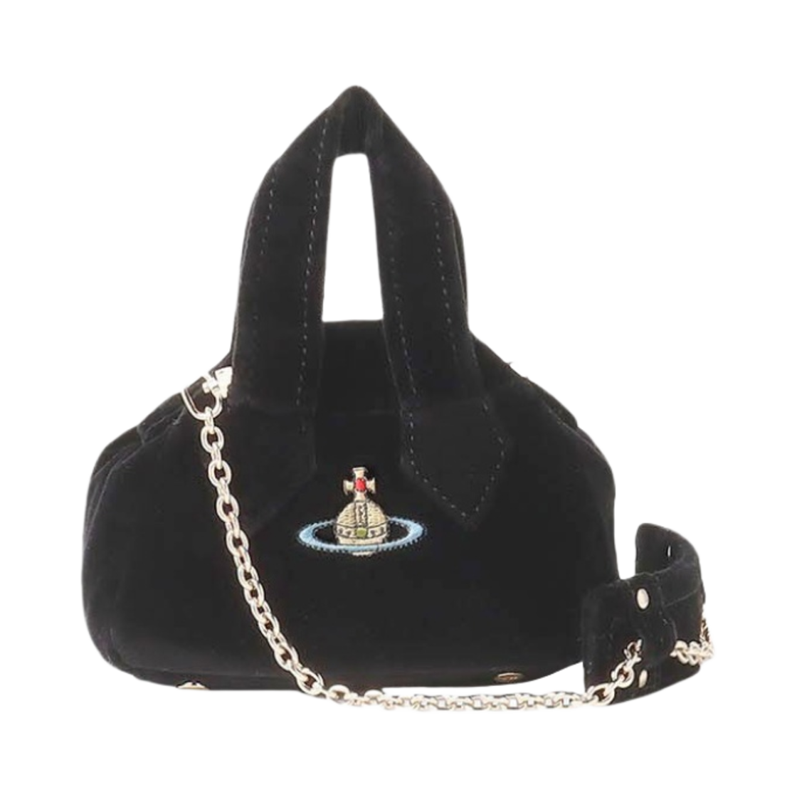 45030010-W00BX-N405 Vivienne Westwood Archive Yasmine Mini Yasmine Bag Black