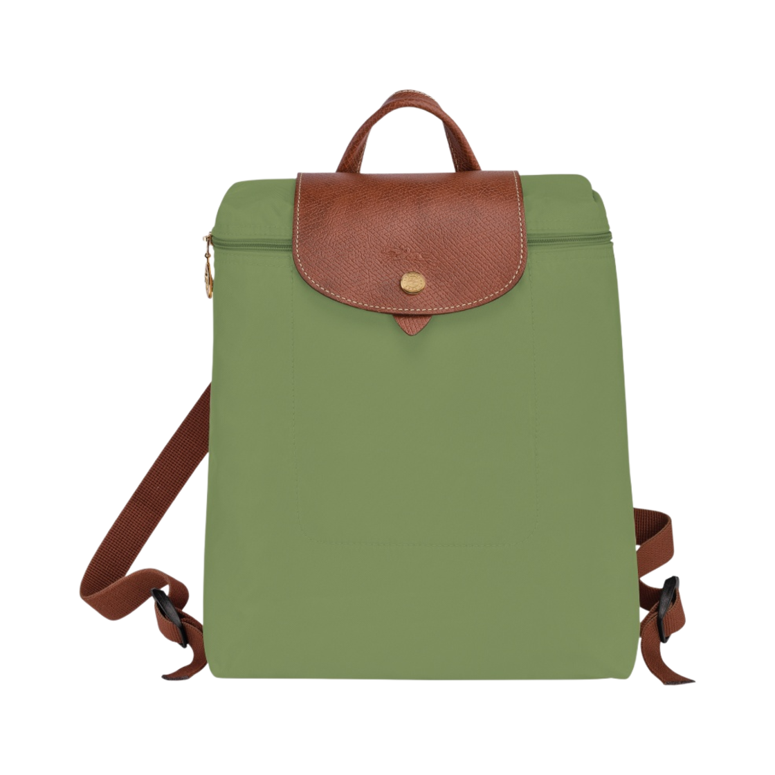 롱샴 르 플리아쥬 오리지널 M 백팩 리첸(Longchamp Le Pliage Original M Backpack Lichen)