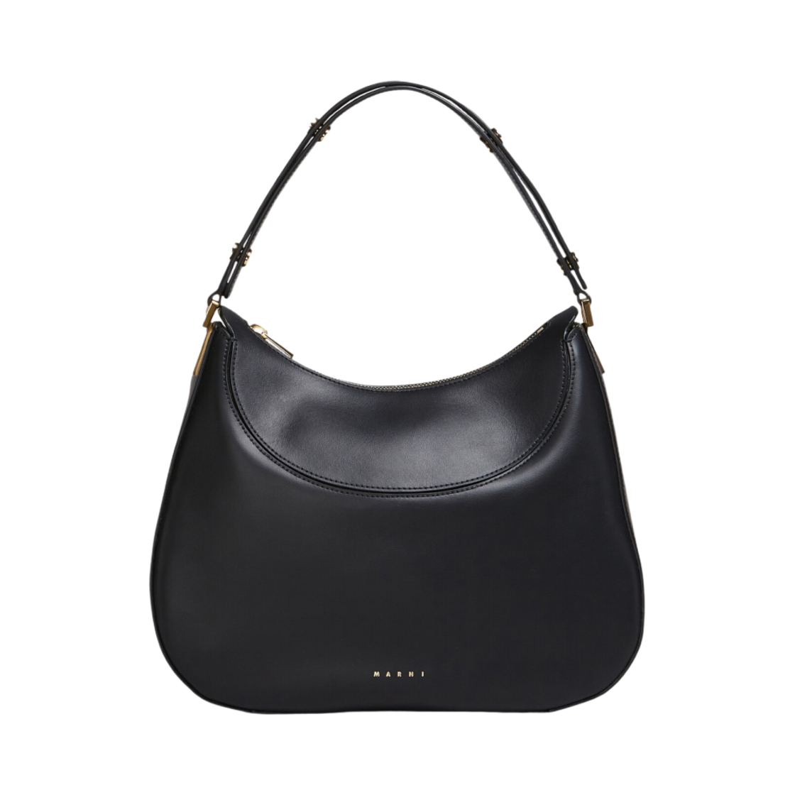 마르니 밀라노 레더 라지백 블랙(Marni Milano Leather Large Bag Black) - 1